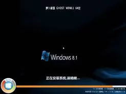 萝卜家园GHOST WIN8.1 X64精简优化版v2015.08