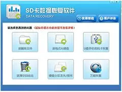 SD卡文件数据恢复工具免费版