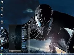 蜘蛛侠win7高清电脑桌面主题