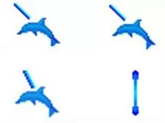 蓝色海豚之恋鼠标指针