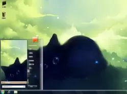 黑猫win7电脑主题